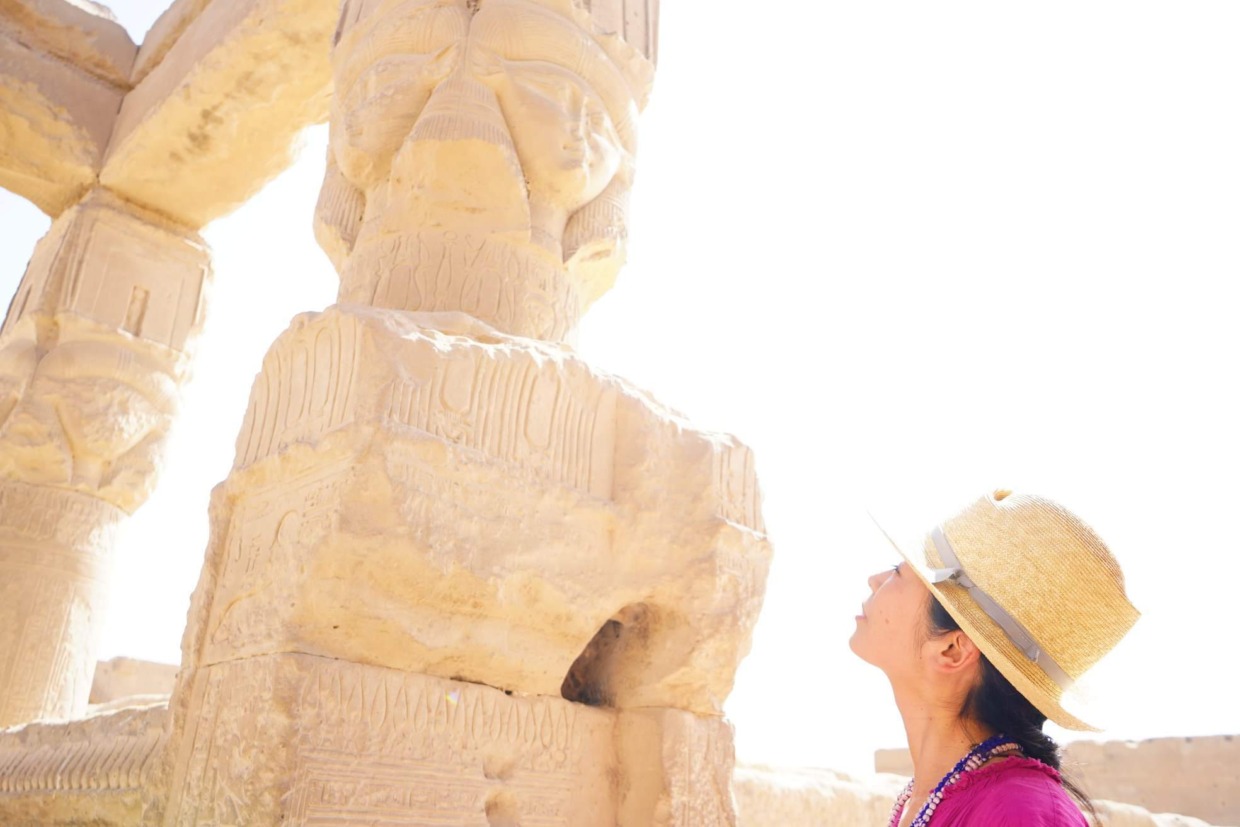 チャネリングソング～ハトホル神殿にて